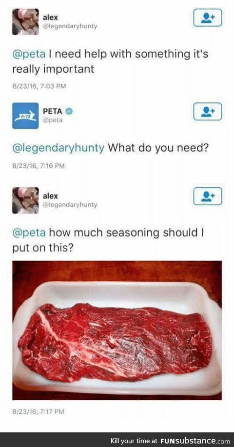 Hey peta