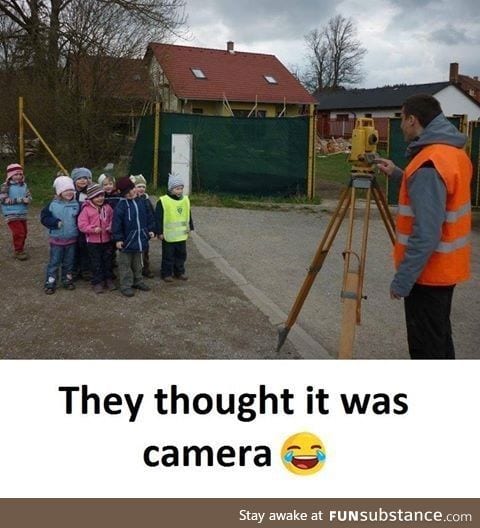 They thought it was camera