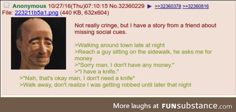 Robot misses social cues