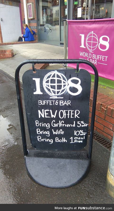 Bring girlfriend 5% off!