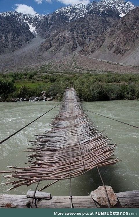 Tajikistan bridge