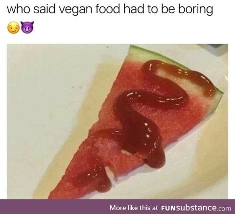 Nice vegan food