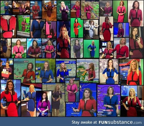 This is what happens when you post a link to a $23 dress to a female weather group