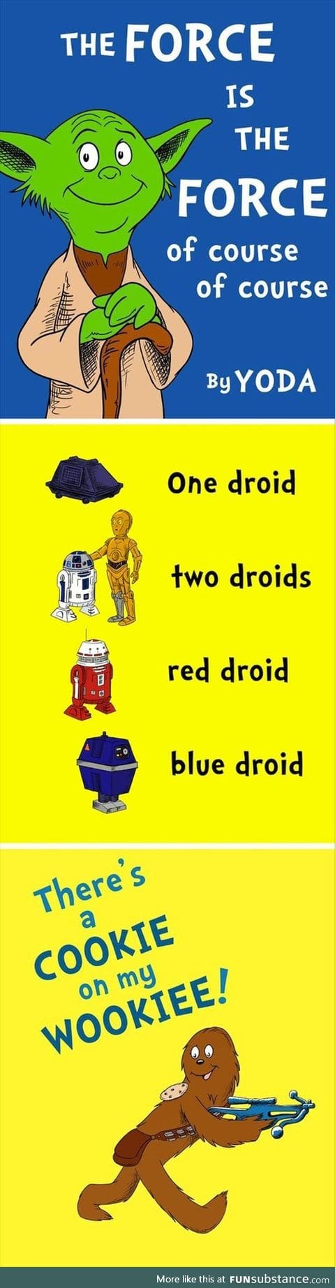 Shame Dr. Seuss didn't do Star Wars books, we might have gotten these gems.