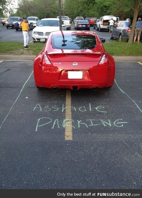 Asshole parking