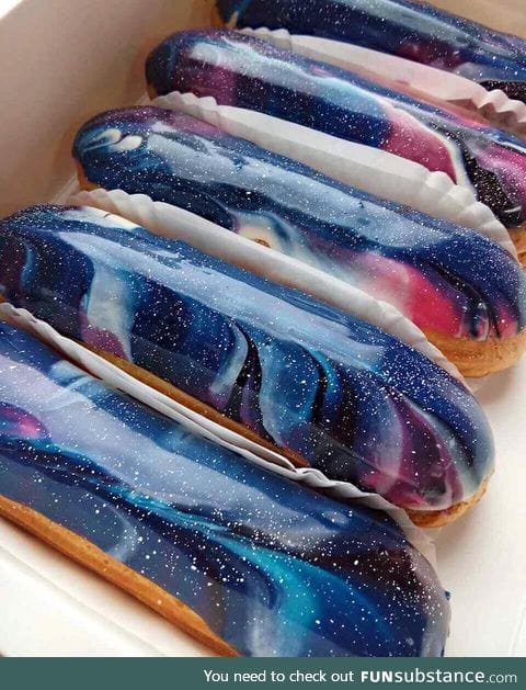 Galaxy eclairs