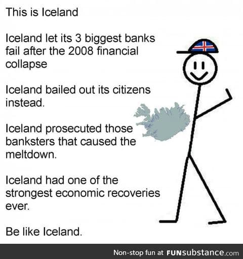 Be like iceland