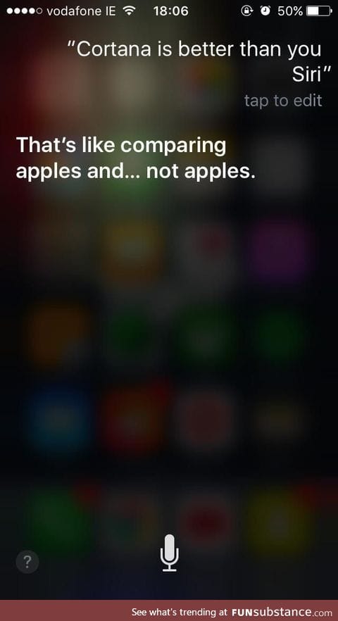 Siri and his puns