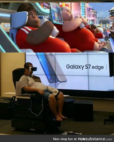 Wall-e predicted the future!