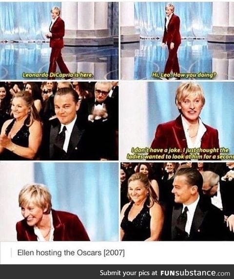  I love Ellen so much