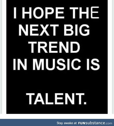 Come back talent, please I beg of you!