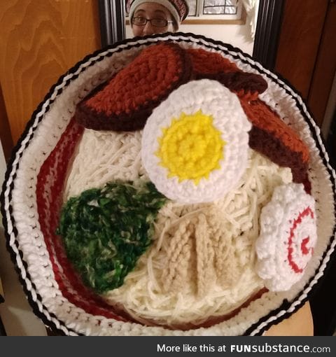 I made a ramen hat