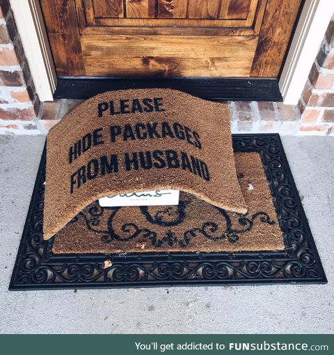 UPS driver has a sense of humor