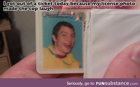 Your license photo might save you a ticket