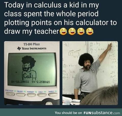 He might be a math genius