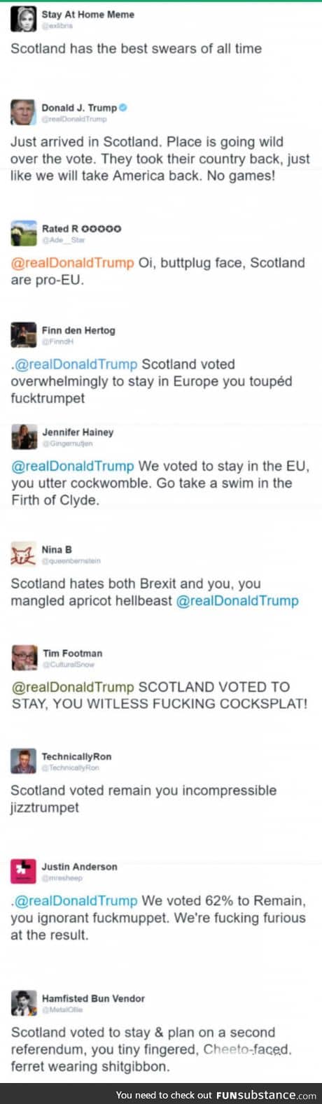 Scottish insults are the best