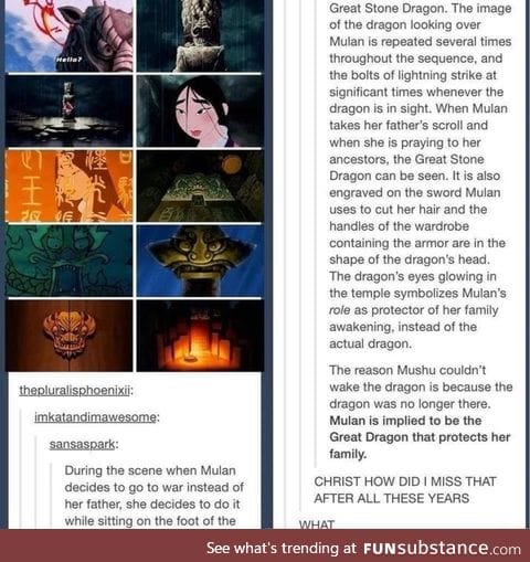 Mulan is a beast!