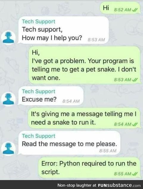 Snek needed