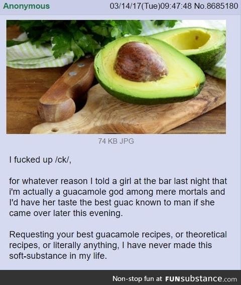 4chan makes guac