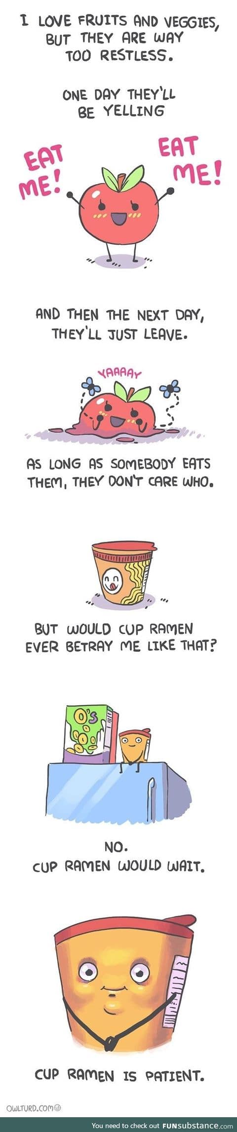 Cup ramen ist da best