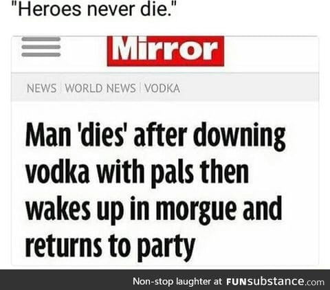 Hardcore drinker