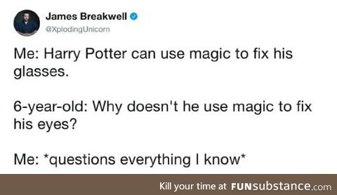 Harry Potter isn't so smart