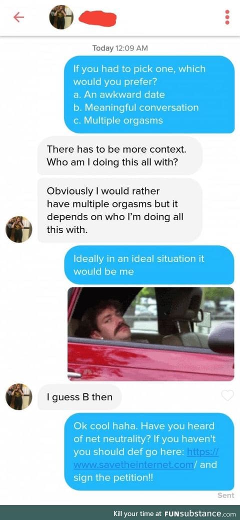 This didn't go very well