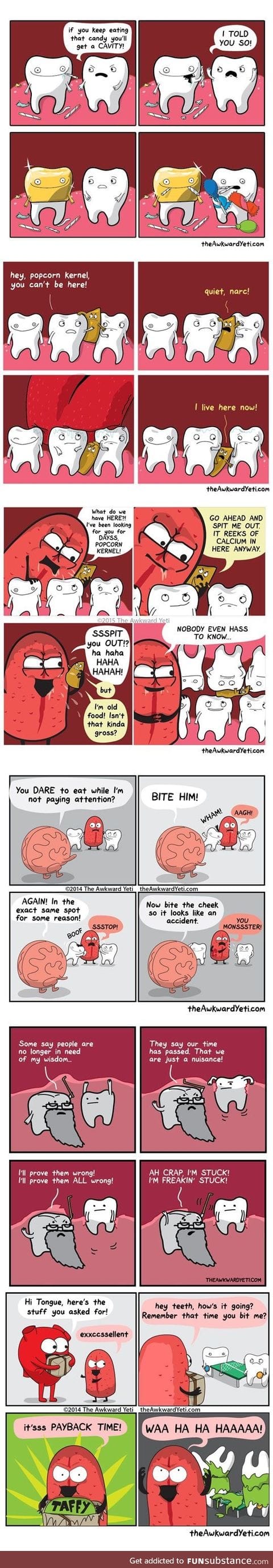 Teeth comics!