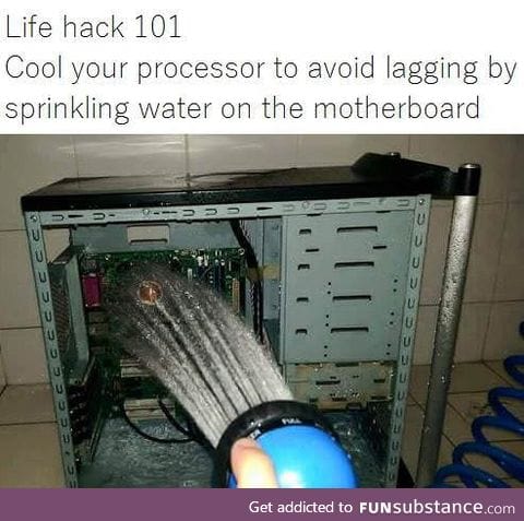 CPU overheating? Try water cooling!