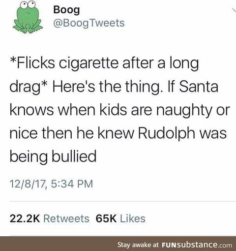 Santa is evil