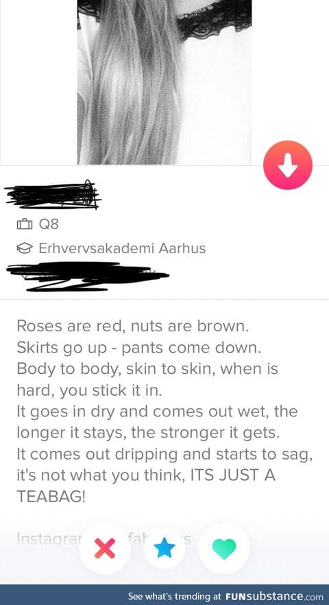 From tinder