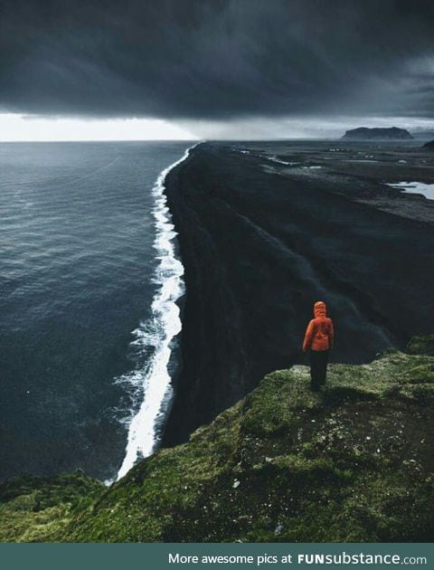 Black sand beach - Iceland