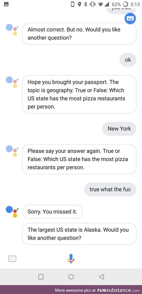 Google's finest trivia questions