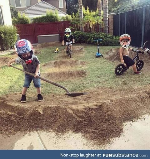 If you give a kid a shovel