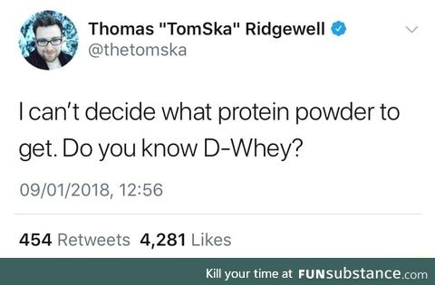 Brodin knows D-Whey