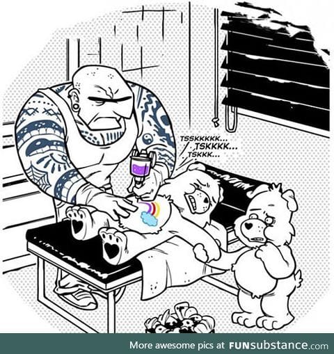 Dark secret behind care bears