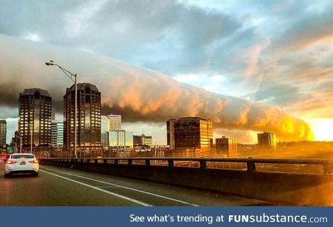 Roll clouds