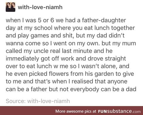 Anyone can be a dad