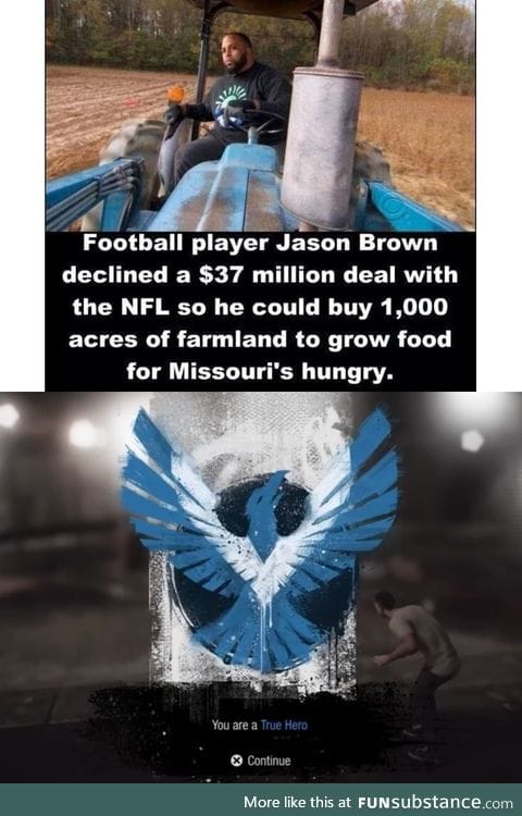 Good guy Jason Brown