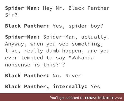 Wakanda nonsense