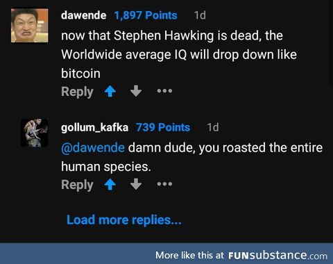 Roasted humans