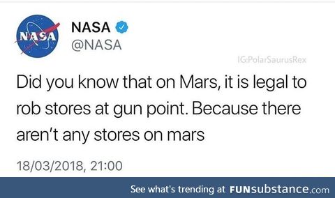 Thanks NASA