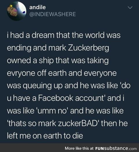 Ha! You just got Zucced