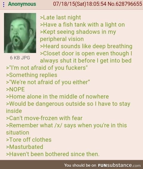 Anon encounters spirits