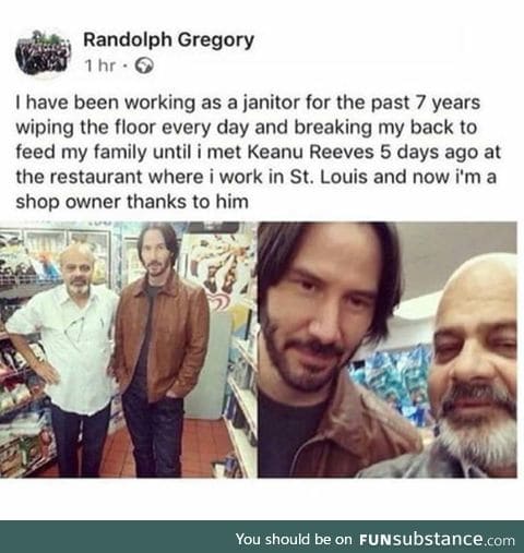 Good guy keanu