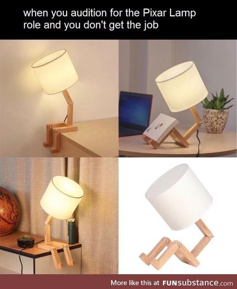 Real life Pixar Lamp