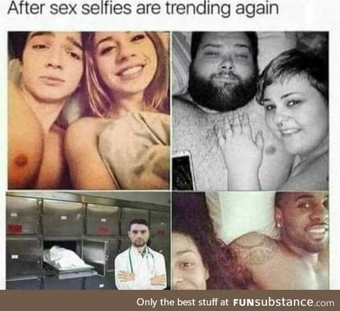 After sex selfies are trending again