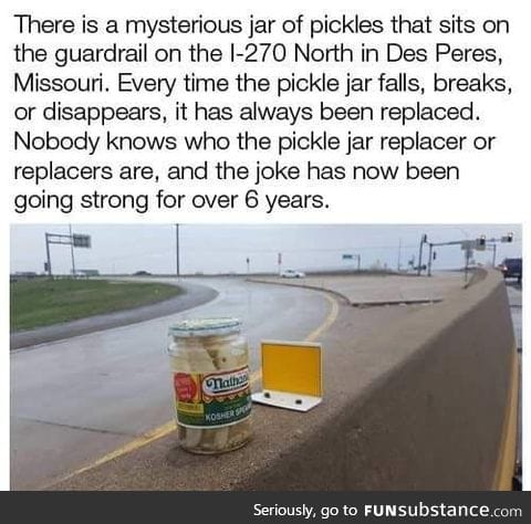 The mysterious pickle jar