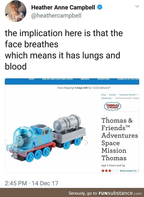 The train breathes