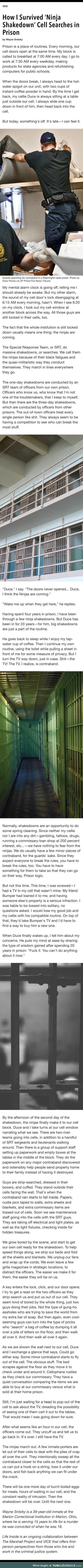 Musings of an inmate